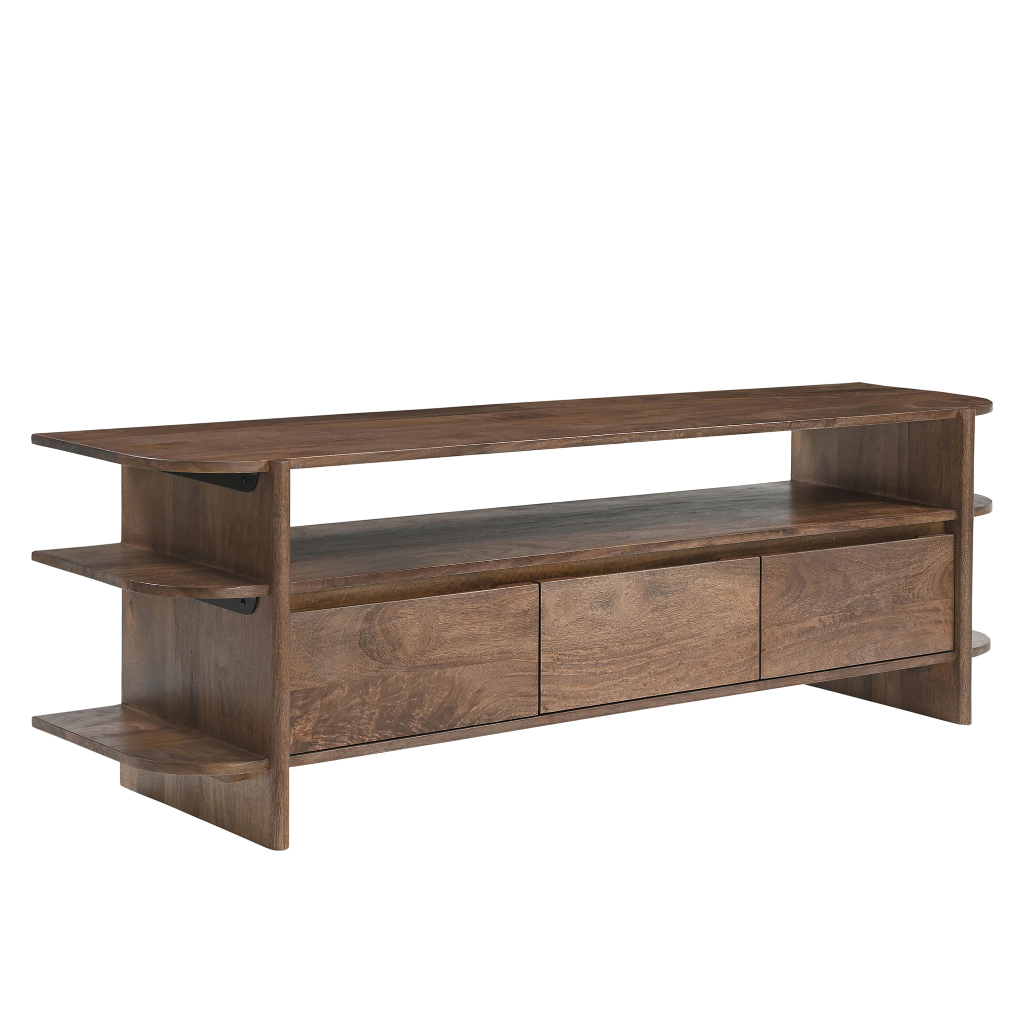 TV-meubel Briku Bruin - Afbeelding 2