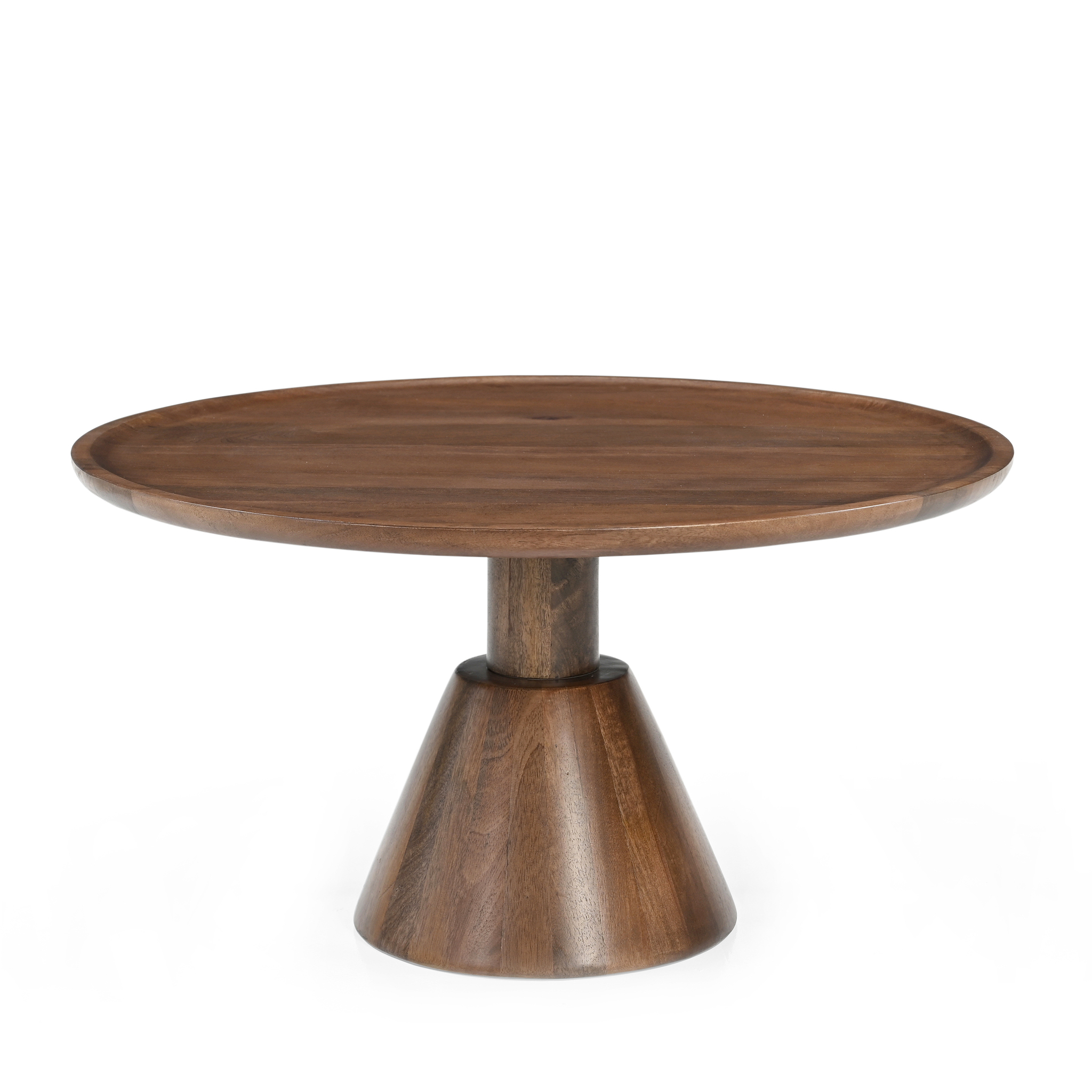 Salontafel Nielor Bruin Ø75 cm