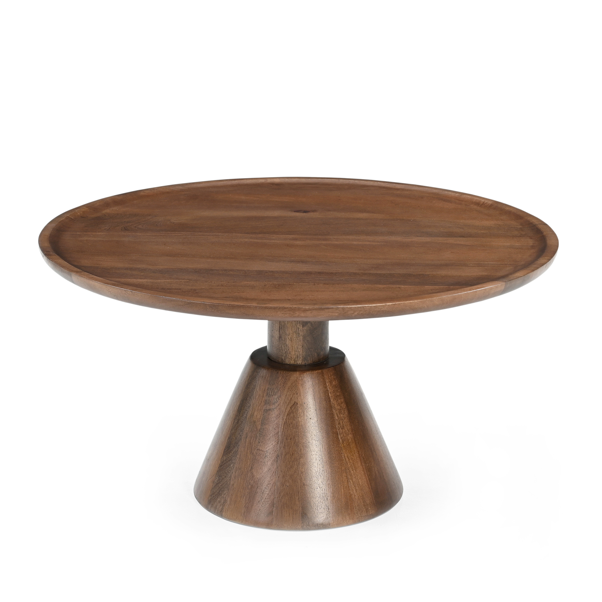Salontafel Nielor Bruin Ø75 cm - Afbeelding 2