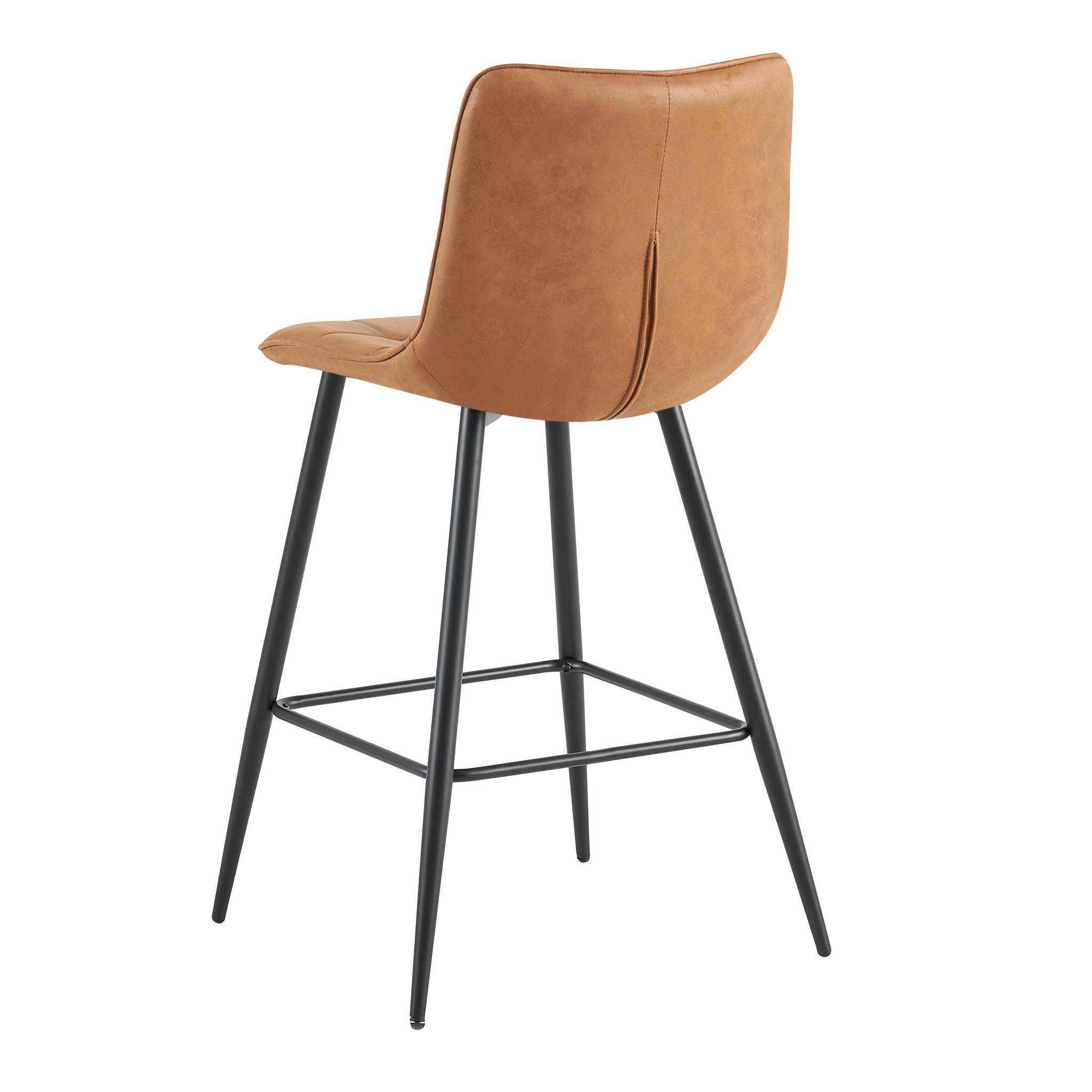 Barkruk Zielton Cognac - Set van 4 - Afbeelding 3