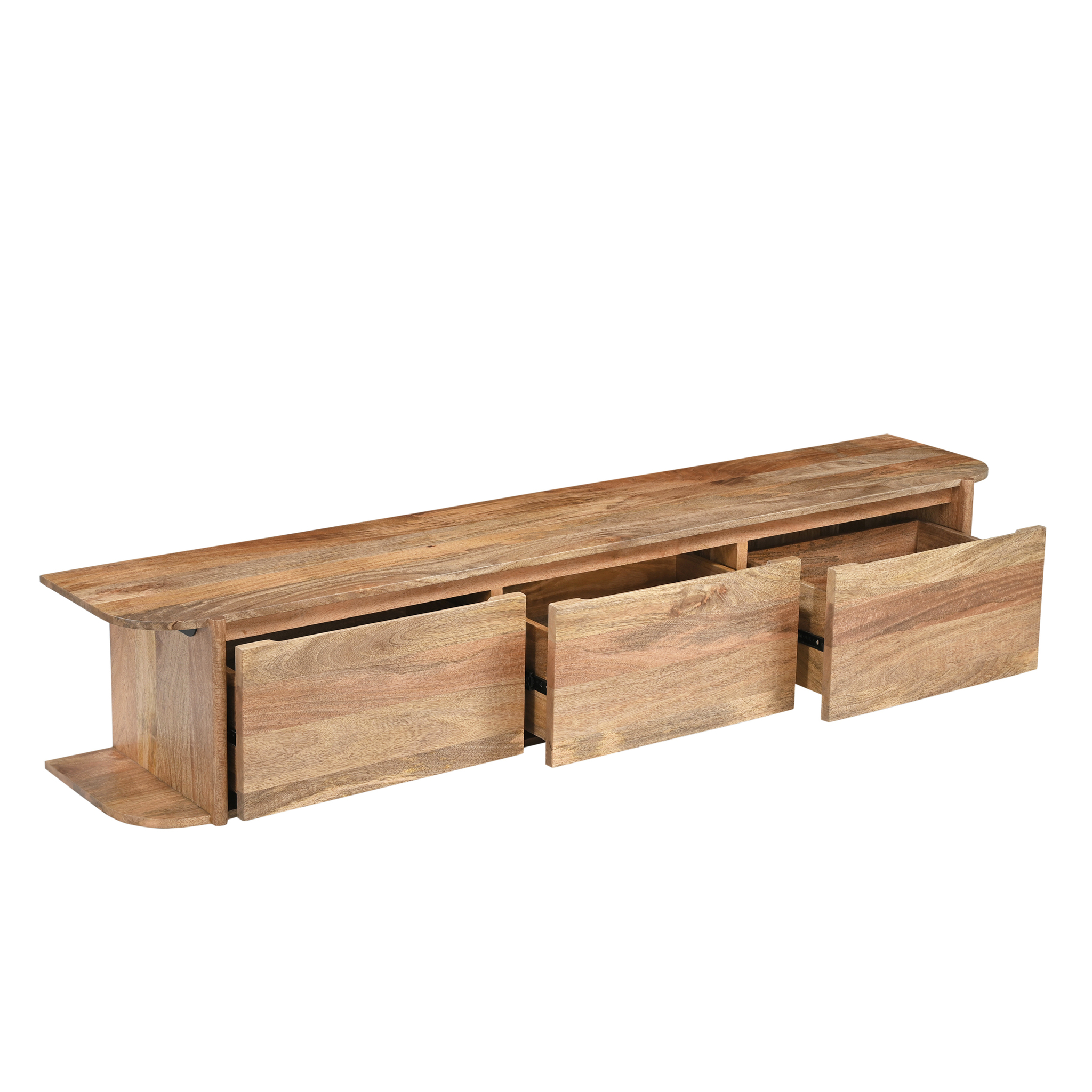 TV-meubel Flaskund Naturel - Afbeelding 3