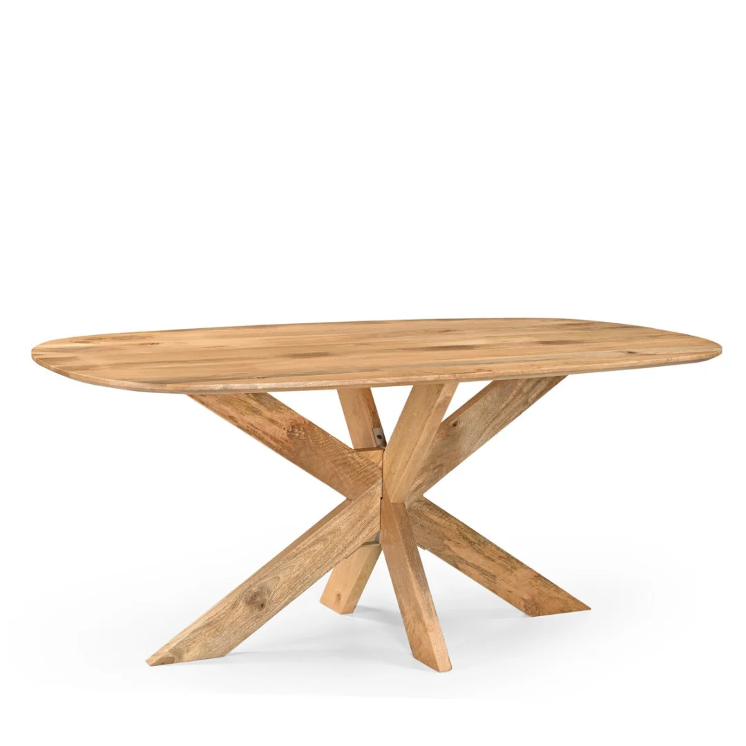 Eettafel Preelak Hout 80 cm - Afbeelding 2