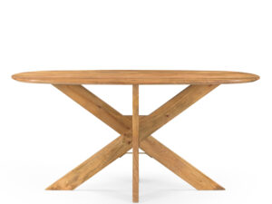 Eettafel Fleimmura Hout 160 cm