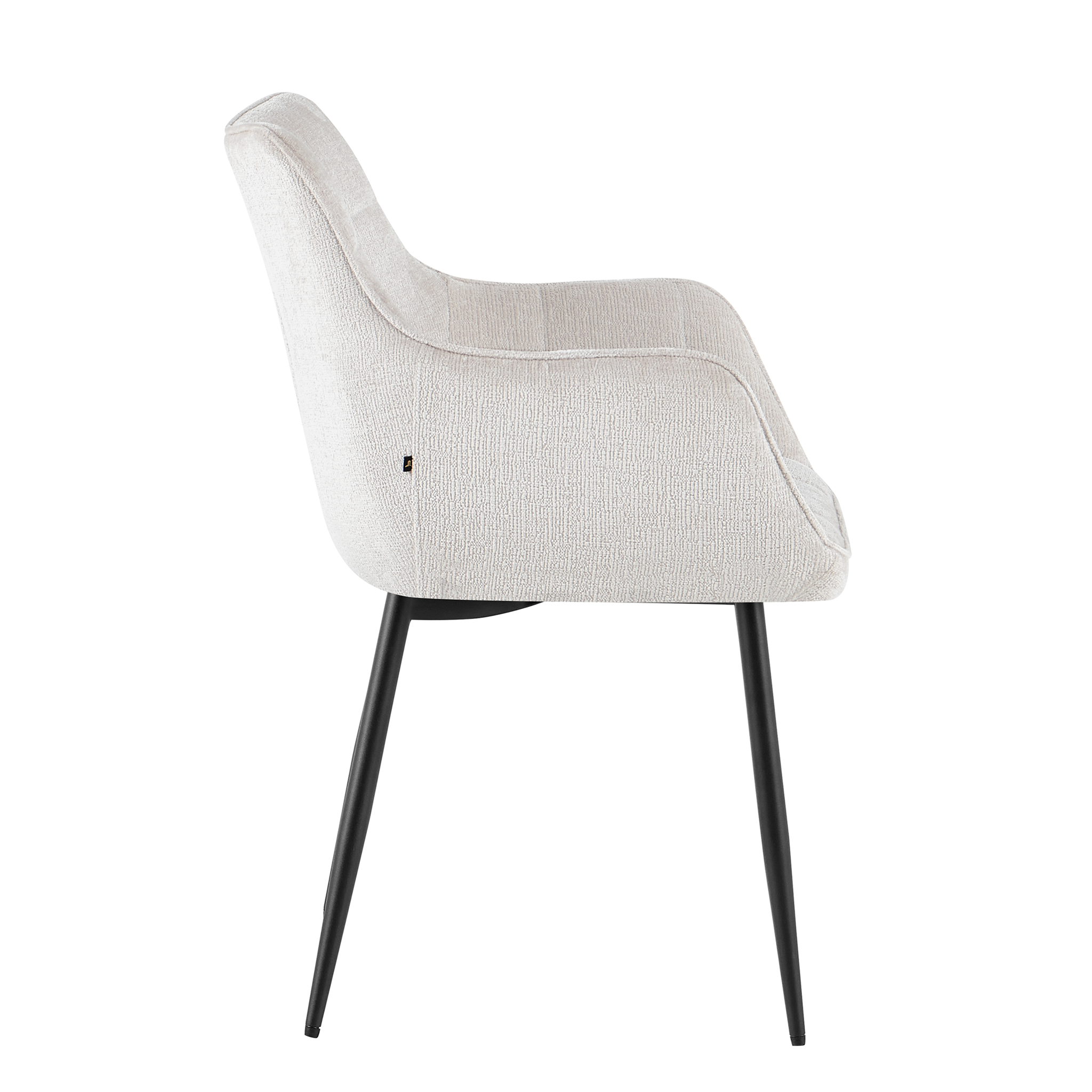 Eetkamerstoel Fraser Beige - Afbeelding 3
