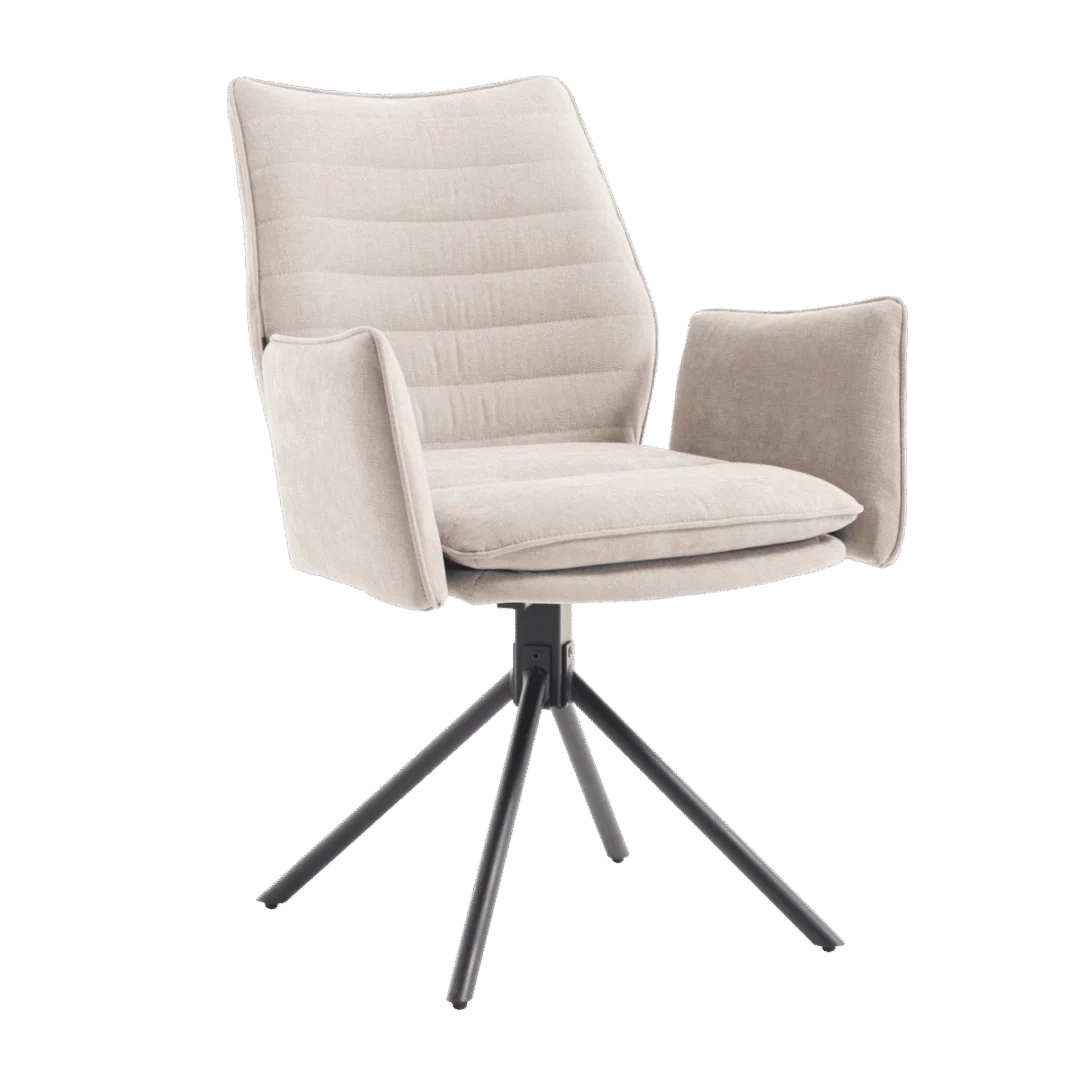 Eetkamerstoel Brumella Beige - Afbeelding 2