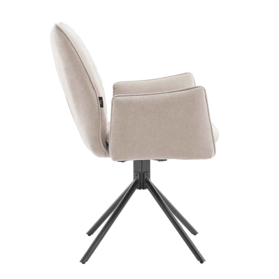 Eetkamerstoel Brumella Beige - Afbeelding 3