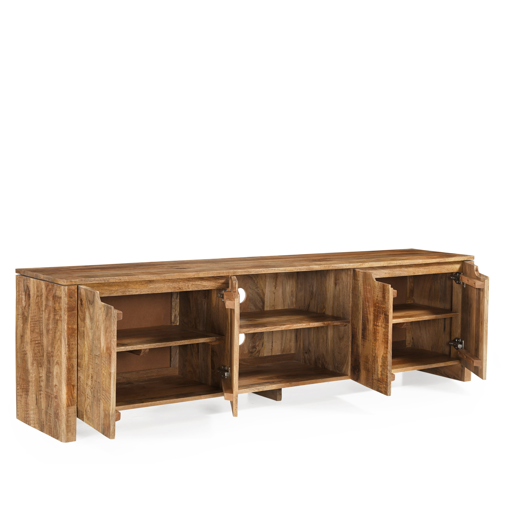 TV-meubel Feeltun Mangohout - Afbeelding 3