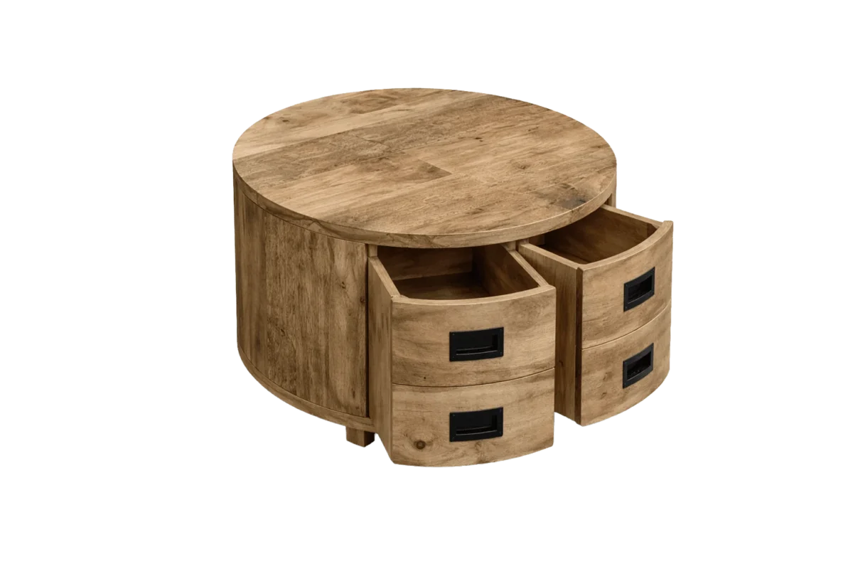 Salontafel Gaaltia 80X80 80x80 cm mangohout – foto 3