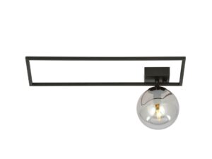 Plafondlamp Stievora Zwart Ø14 cm