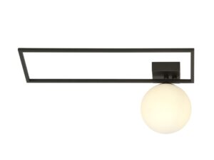 Plafondlamp Skukero Zwart Ø15 cm