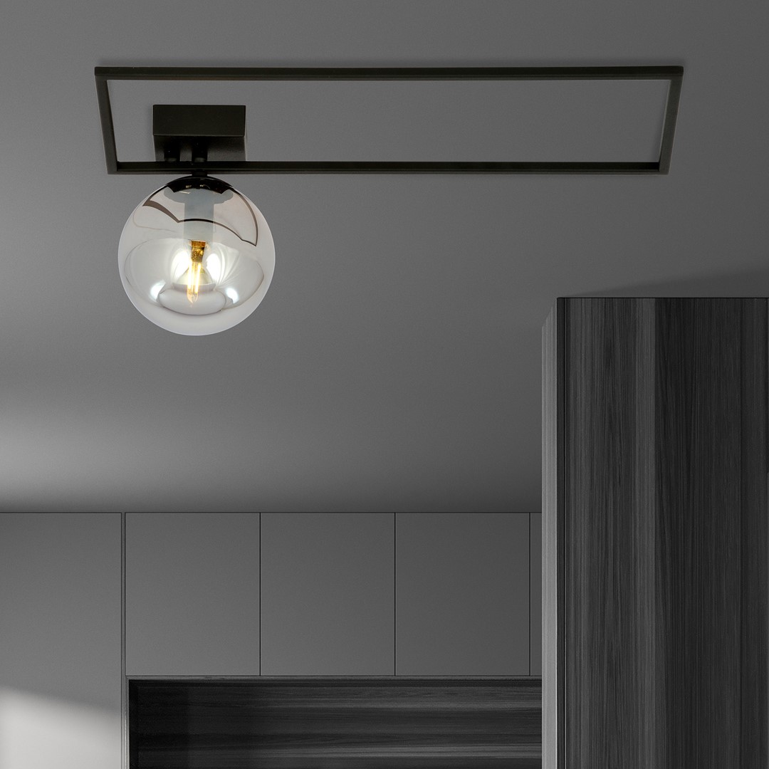 Plafondlamp Stievora Zwart Ø14 cm - Afbeelding 5