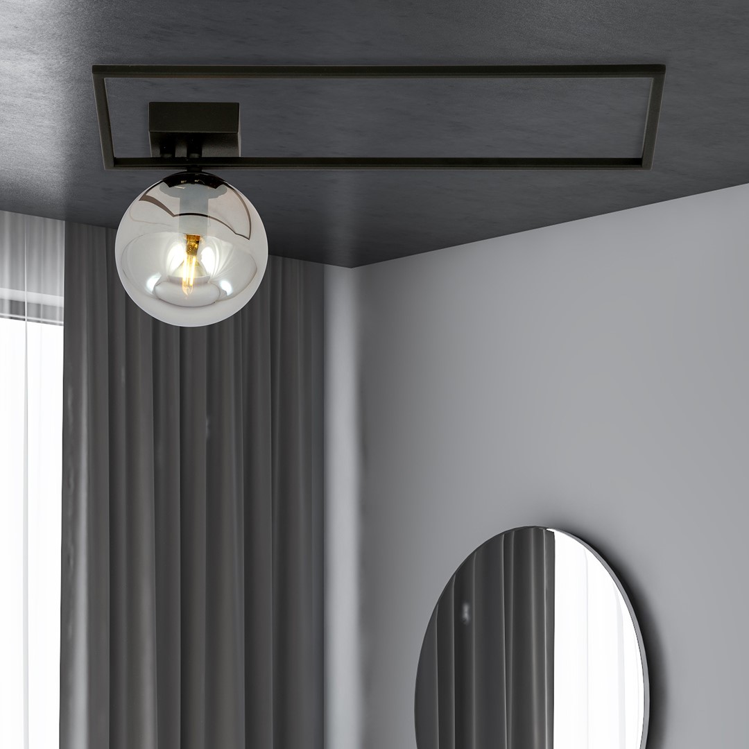 Plafondlamp Stievora Zwart Ø14 cm - Afbeelding 6