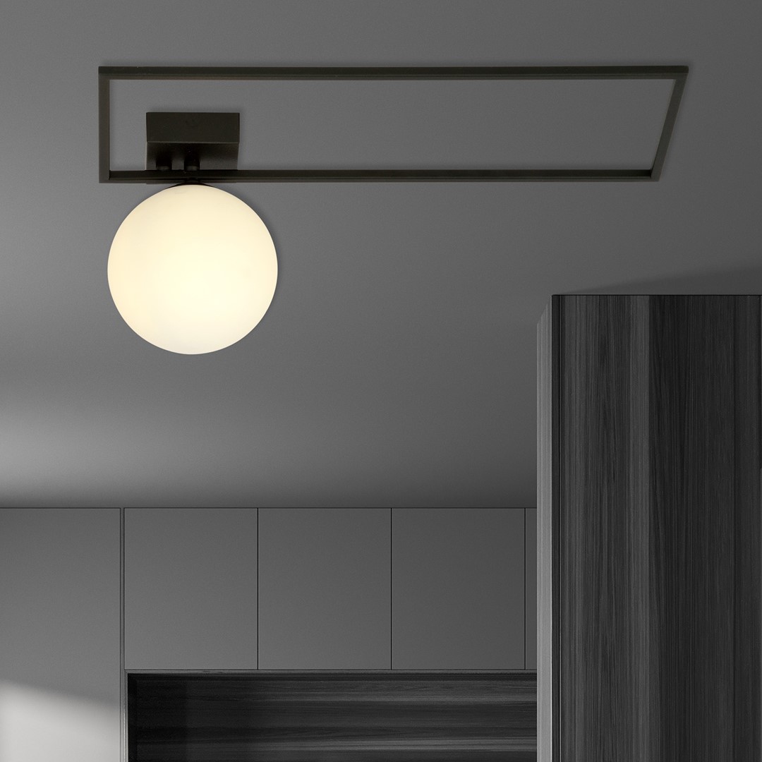 Plafondlamp Skukero Zwart Ø15 cm - Afbeelding 6
