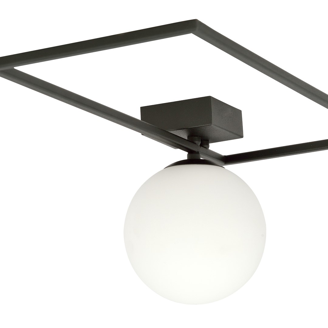 Plafondlamp Skukero Zwart Ø15 cm - Afbeelding 9