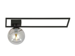 Plafondlamp Lunnis Zwart Ø14 cm