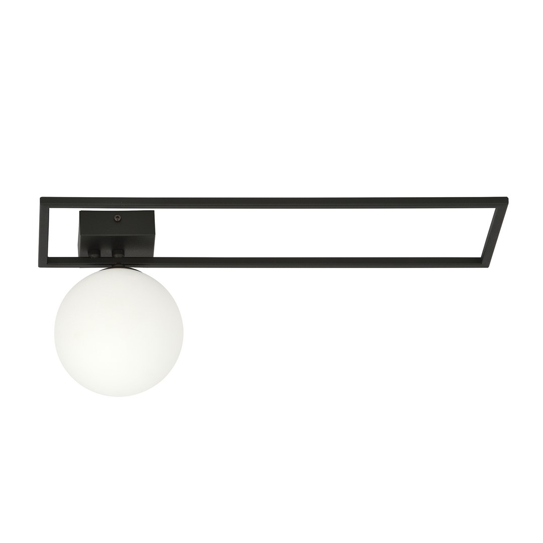 Plafondlamp Geista Zwart Ø15 cm - Afbeelding 2