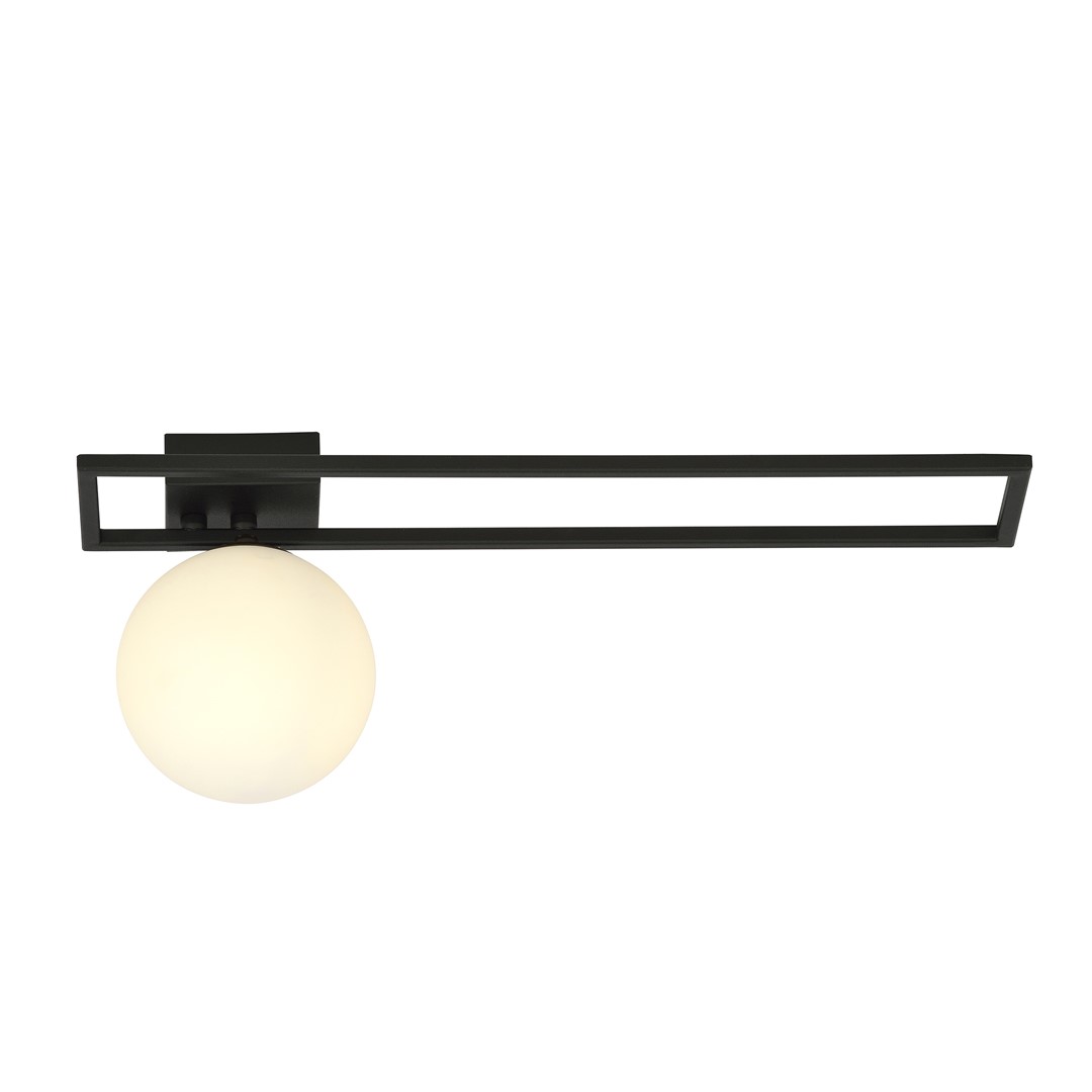 Plafondlamp Klurmena Zwart Ø15 cm