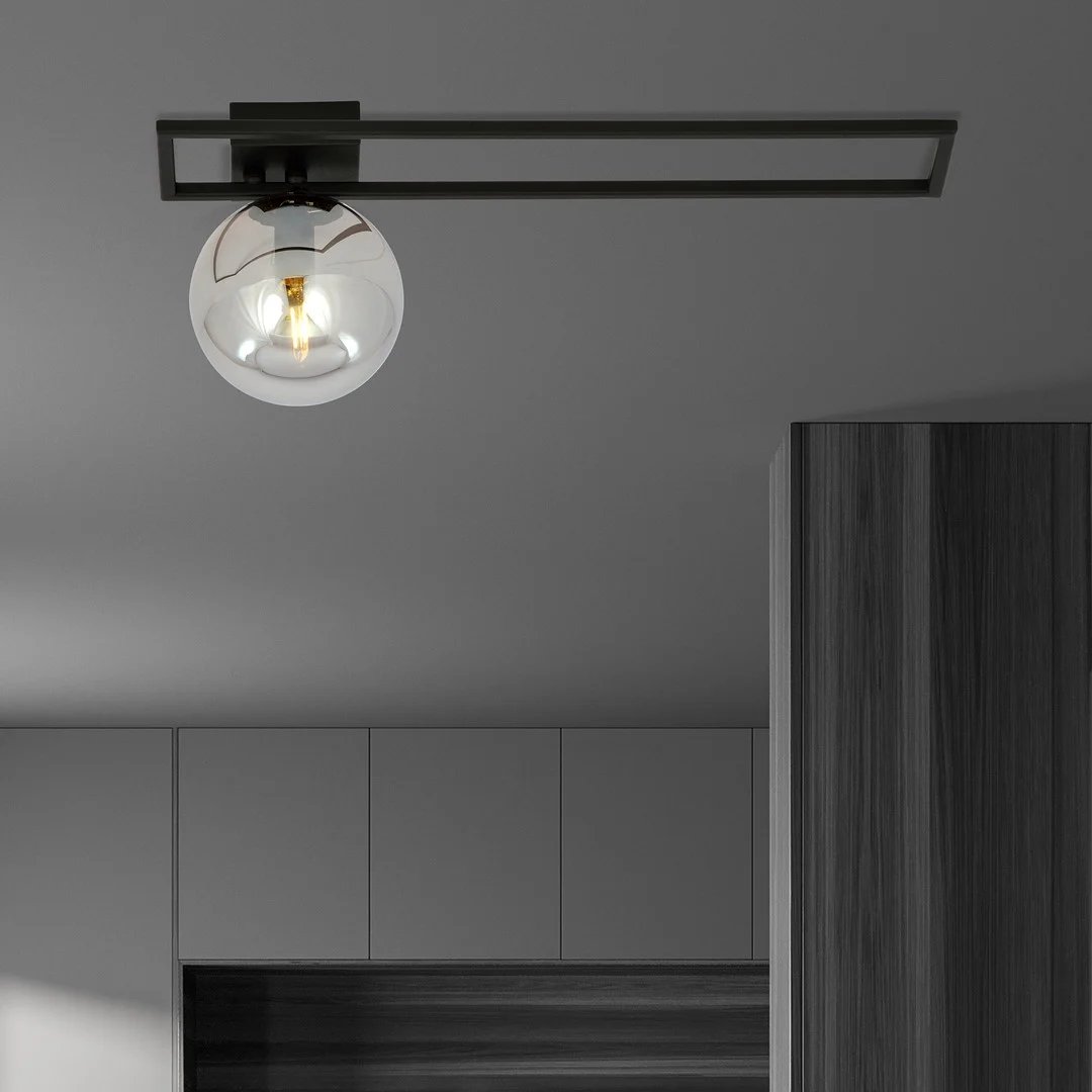 Plafondlamp Haundia Zwart Ø14 cm - Afbeelding 5