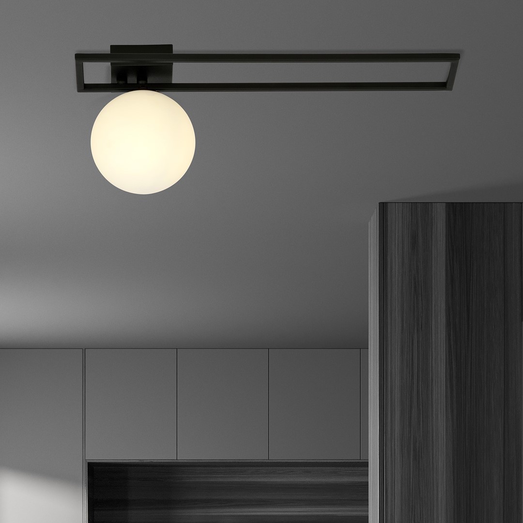 Plafondlamp Klurmena Zwart Ø15 cm - Afbeelding 5