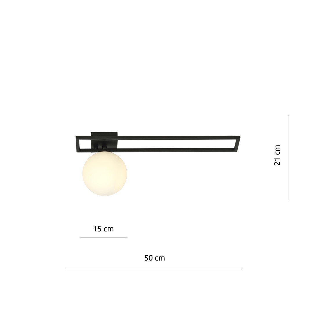 Plafondlamp Klurmena Zwart Ø15 cm - Afbeelding 7