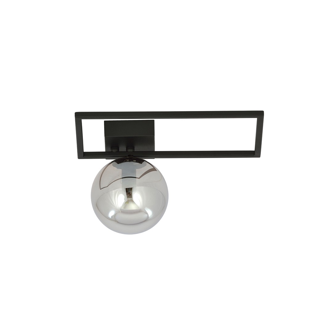Plafondlamp Teirmal Zwart Ø14 cm - Afbeelding 2