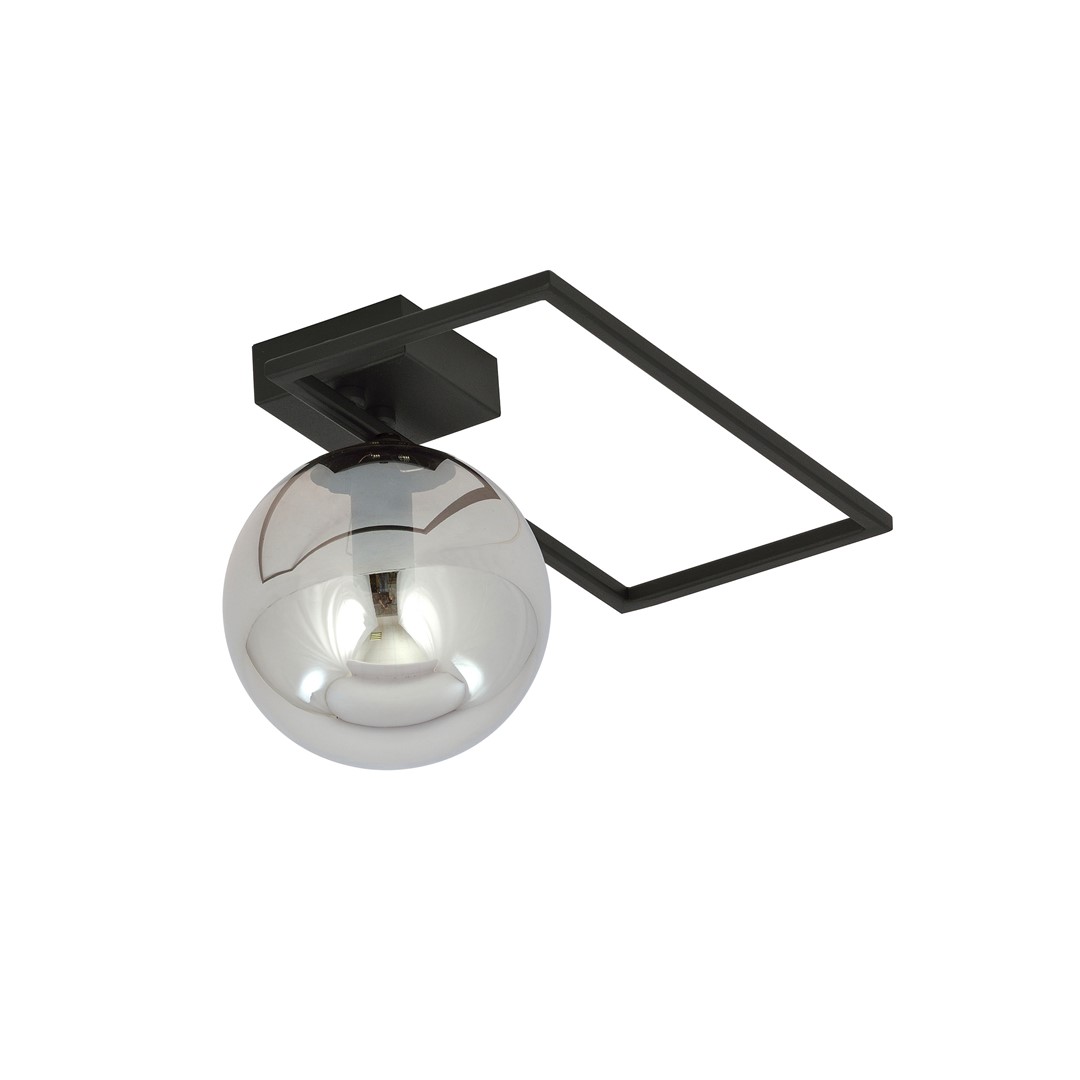 Plafondlamp Teirmal Zwart Ø14 cm - Afbeelding 6