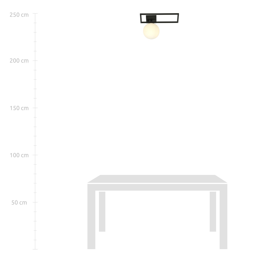 Plafondlamp Nooldik Zwart Ø15 cm - Afbeelding 8