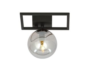 Plafondlamp Treeski Zwart Ø14 cm
