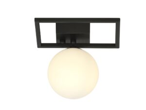 Plafondlamp Triennona Zwart Ø15 cm