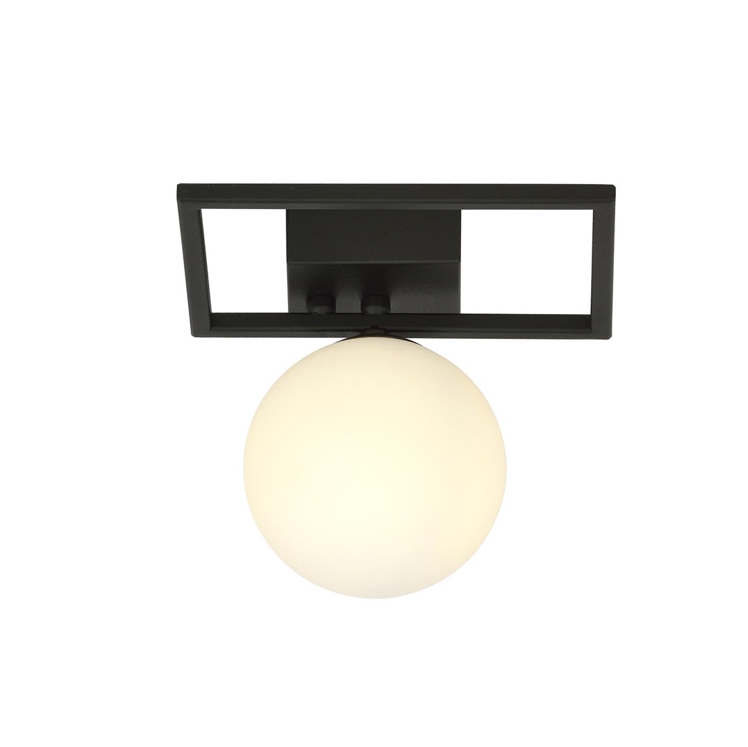 Plafondlamp Triennona Zwart Ø15 cm