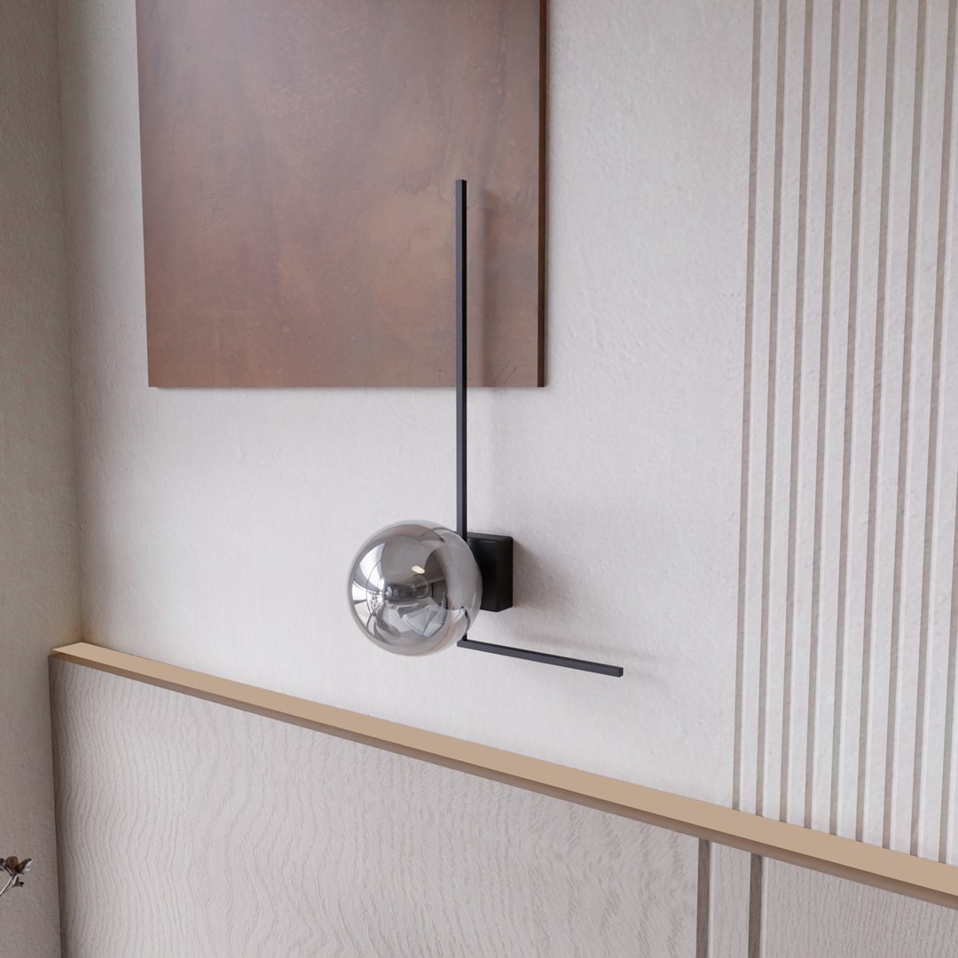 Plafondlamp Fleenano Zwart Ø14 cm - Afbeelding 3