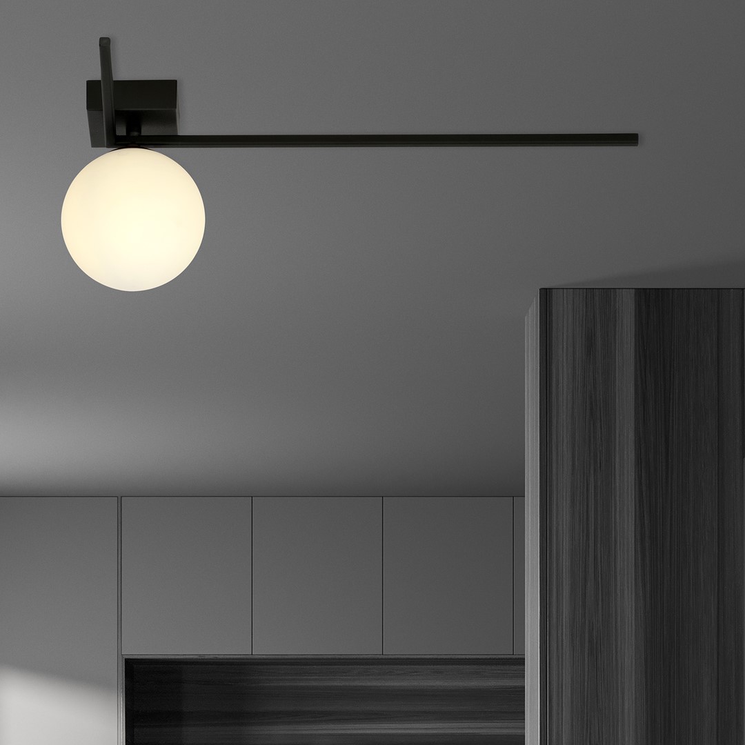 Plafondlamp Fleimand Zwart Ø15 cm - Afbeelding 3