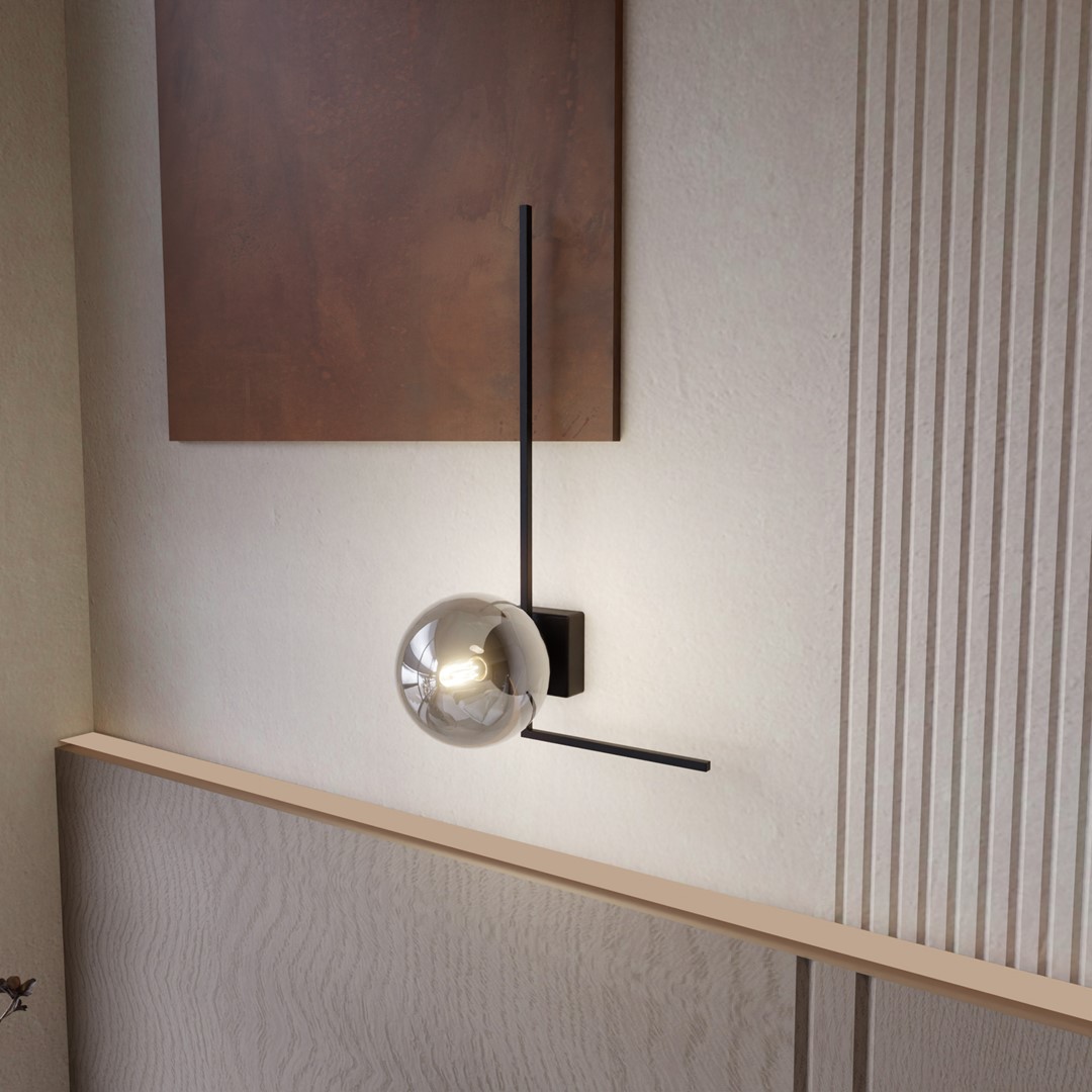 Plafondlamp Fleenano Zwart Ø14 cm - Afbeelding 6