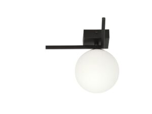 Plafondlamp Flaadira Zwart Ø15 cm