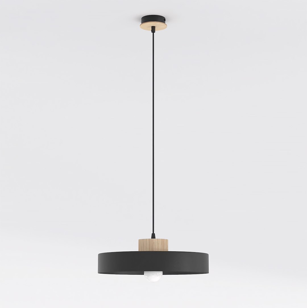 Hanglamp Dronryp Zwart