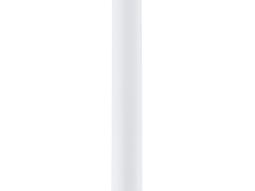 Plafondlamp Aspen Wit, minimalistische witte plafondspot van gepoedercoat staal met gerichte verlichting