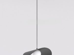 Hanglamp Paardonte Zwart Ø10 cm