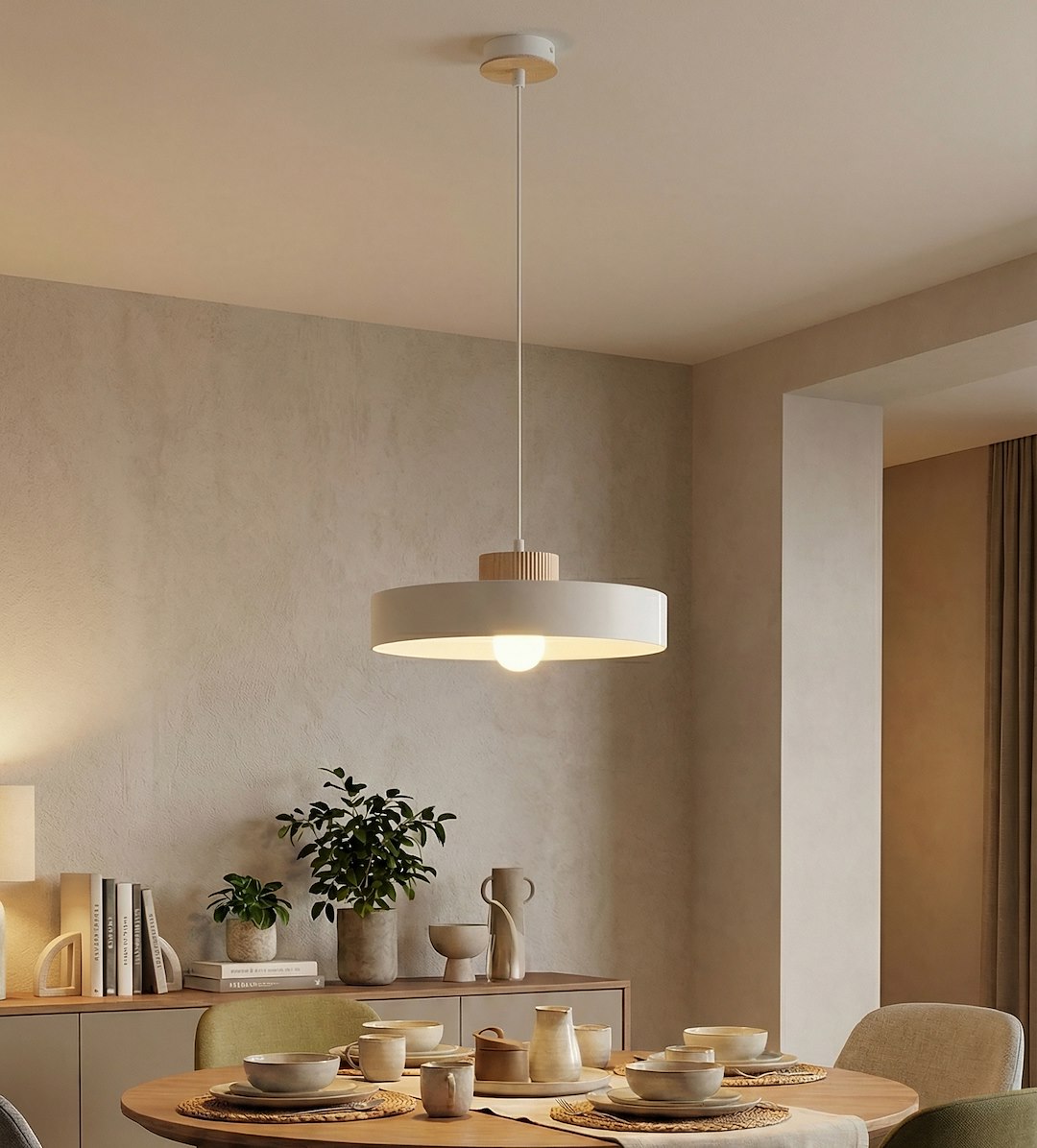 Hanglamp Sleimmar Wit - Afbeelding 3