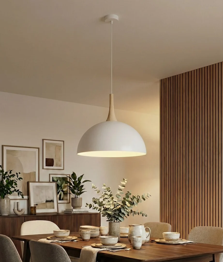 Hanglamp Bierona Wit - Afbeelding 3
