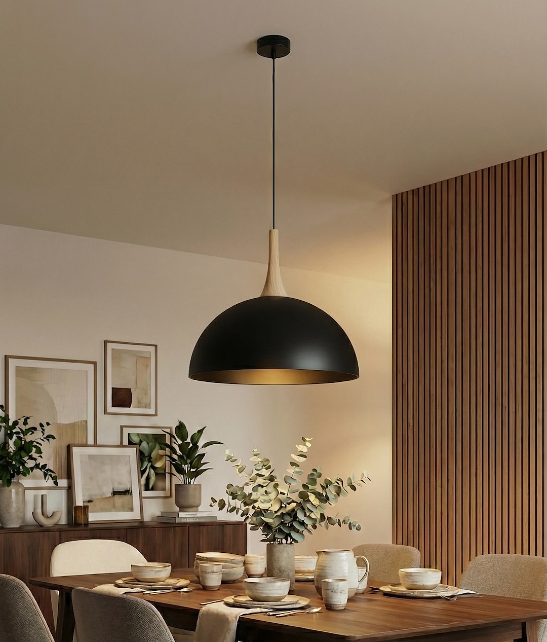 Hanglamp Herrun Zwart - Afbeelding 3