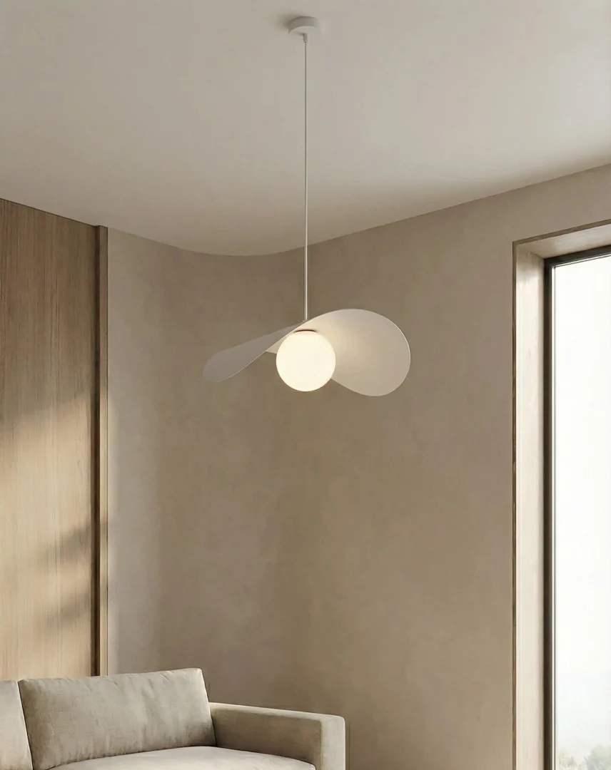 Hanglamp Teerdora Wit Ø10 cm - Afbeelding 3
