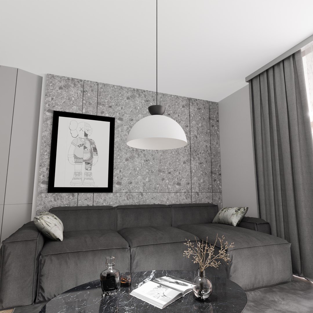 Hanglamp Dulak Wit Ø40 cm - Afbeelding 4