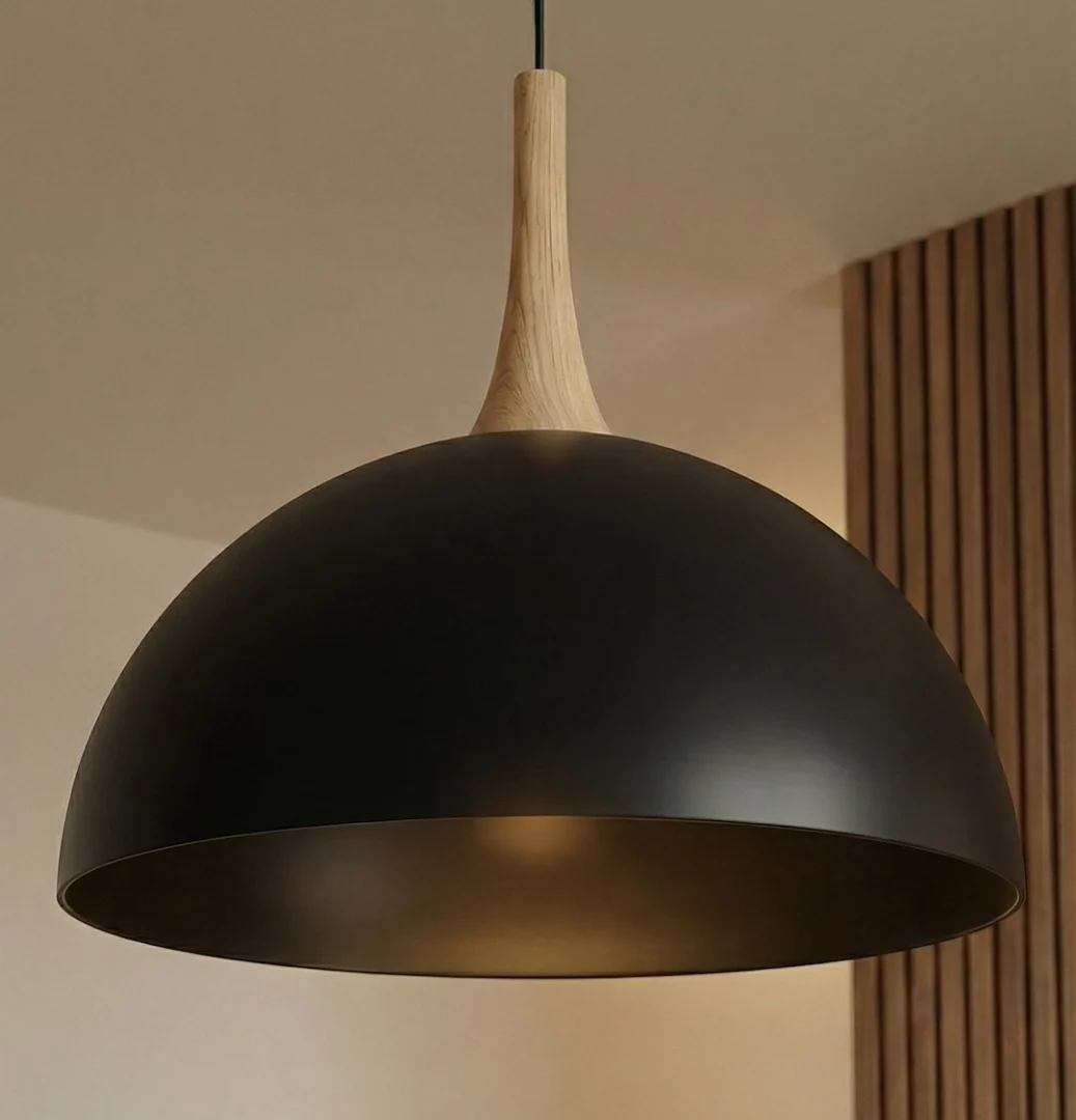 Hanglamp Herrun Zwart - Afbeelding 4