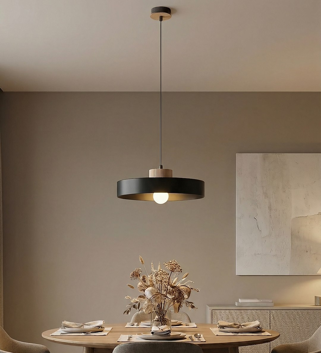 Hanglamp Dronryp Zwart - Afbeelding 5