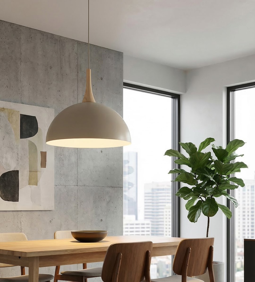Hanglamp Jernil Beige - Afbeelding 5