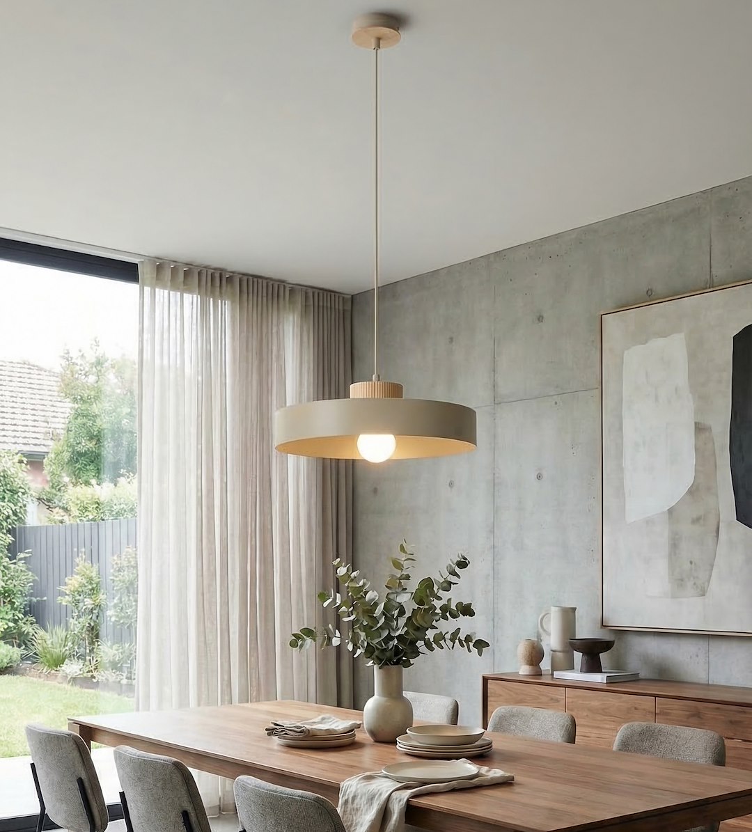 Hanglamp Greelvy Beige - Afbeelding 5