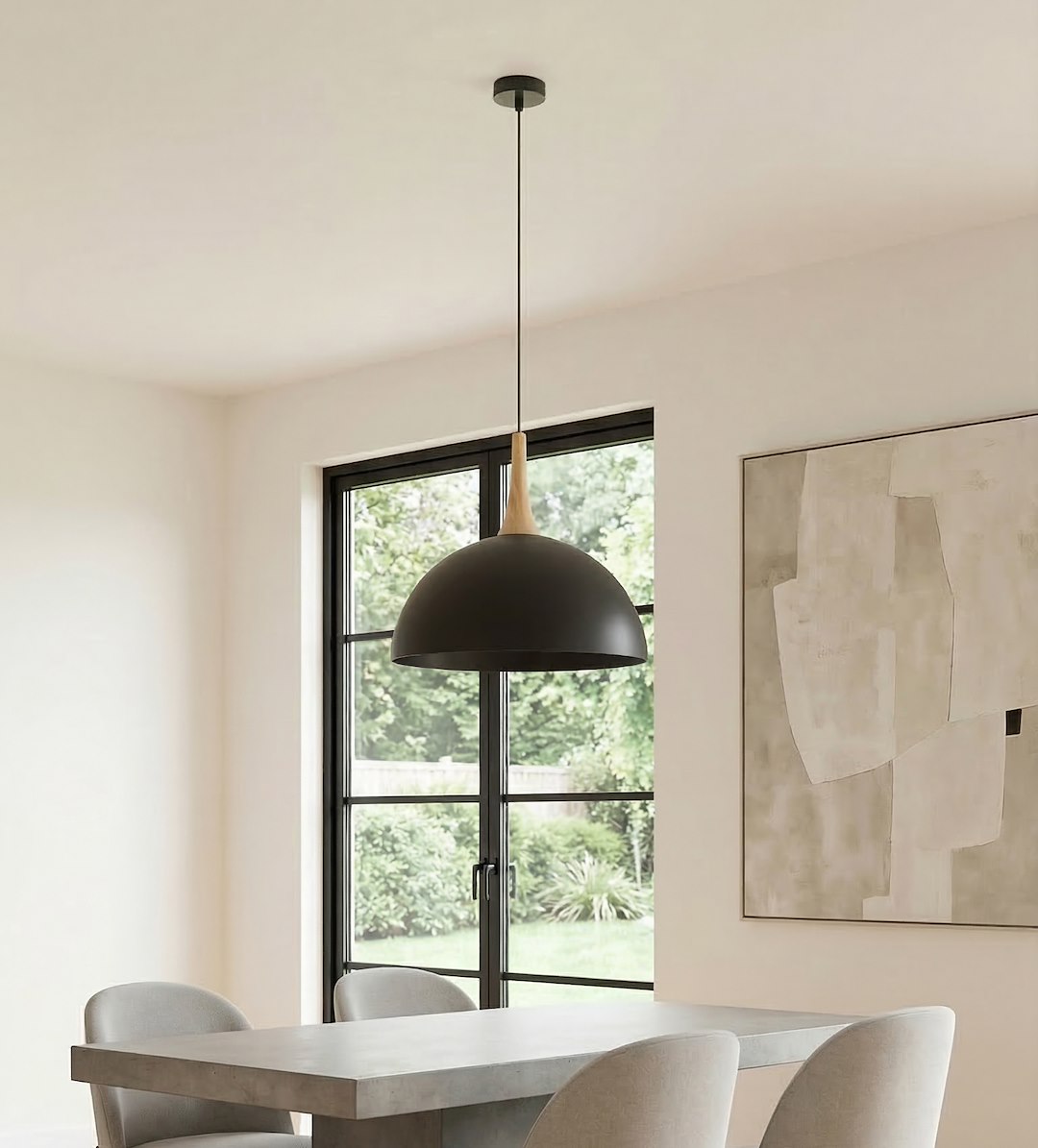 Hanglamp Herrun Zwart - Afbeelding 6