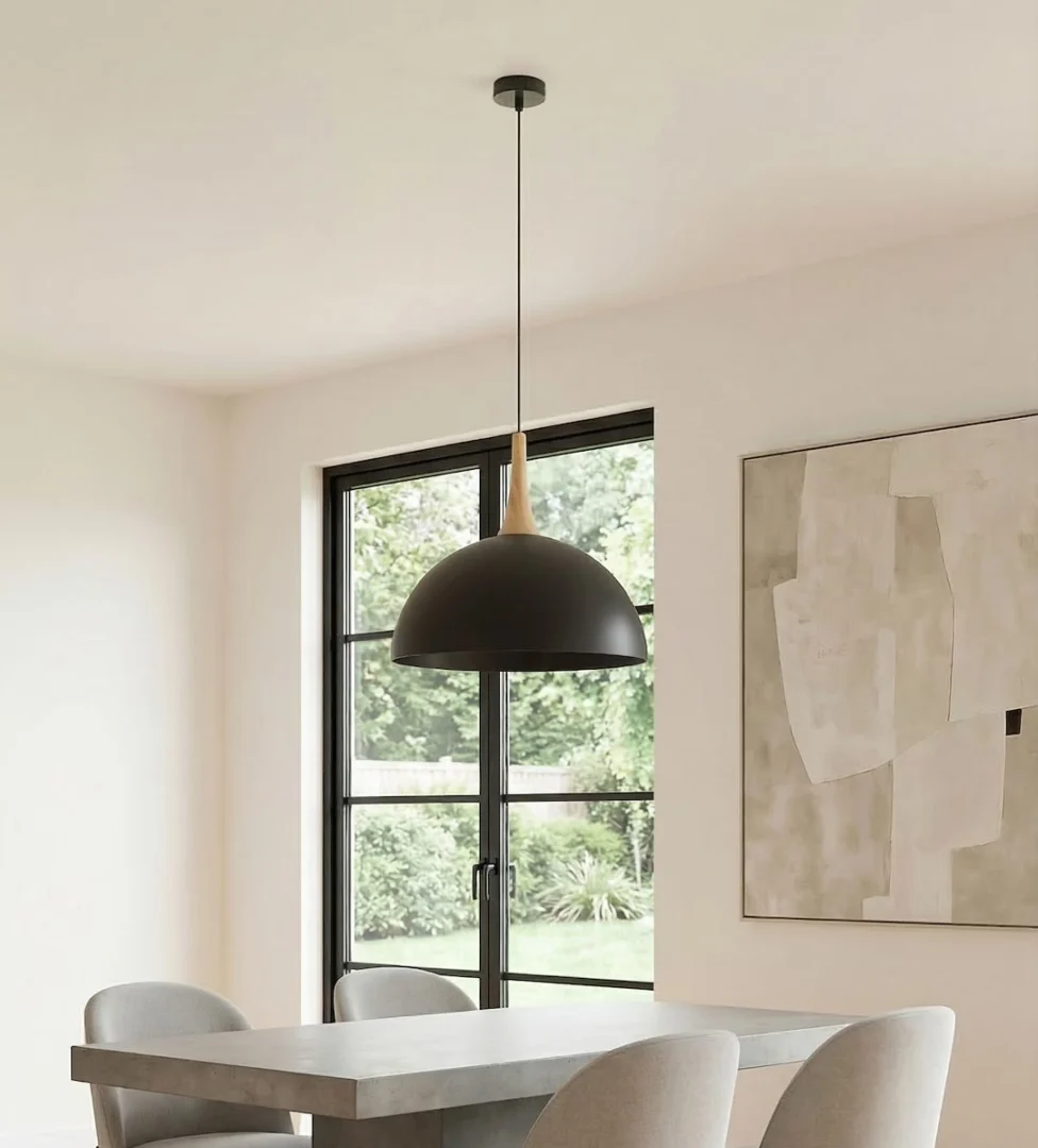 Hanglamp Herrun Zwart - Afbeelding 6