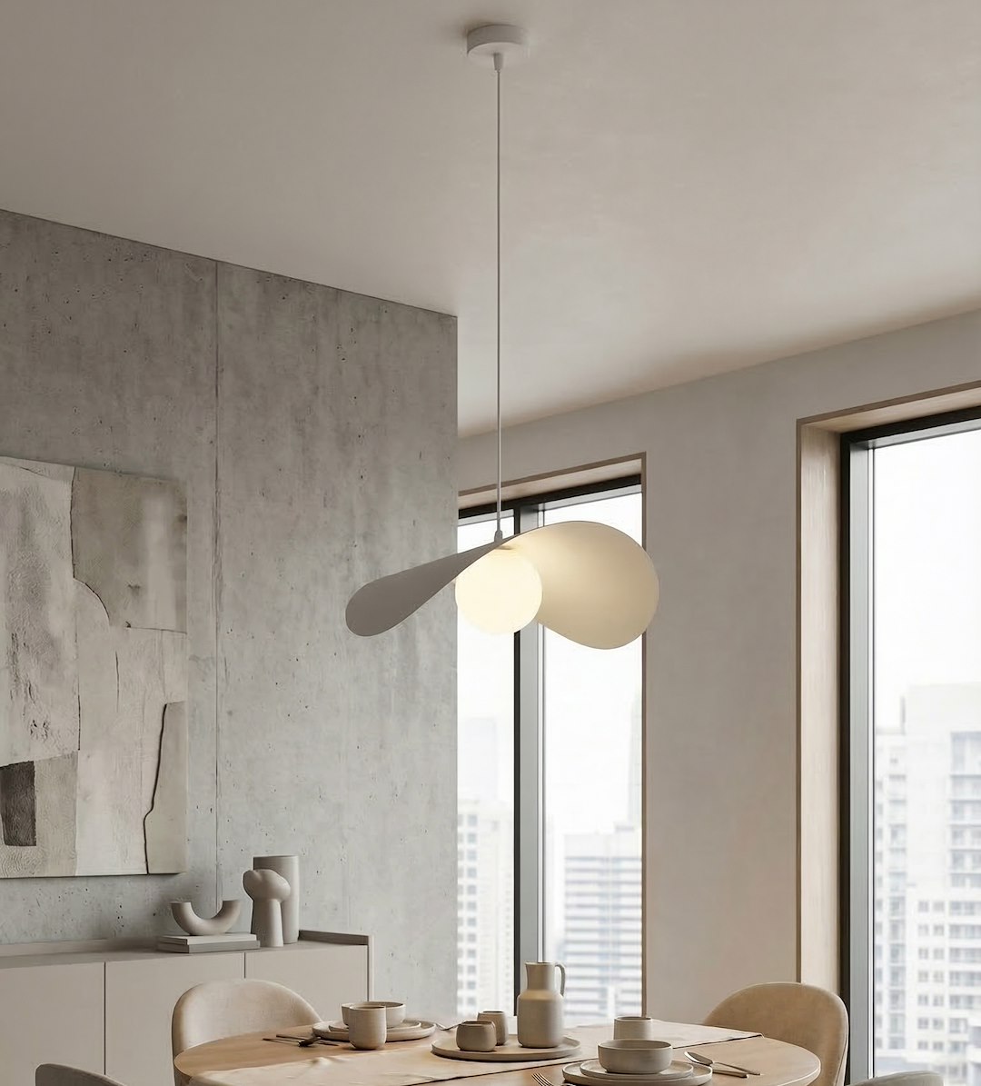 Hanglamp Teerdora Wit Ø10 cm - Afbeelding 6