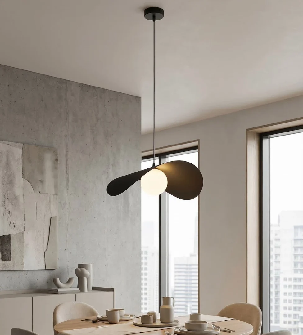 Hanglamp Paardonte Zwart Ø10 cm - Afbeelding 6
